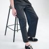 Wave-Textured Relaxed Trousers - Image 2