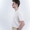 Seagull polo with linen-spun knit shirt - 图片 2